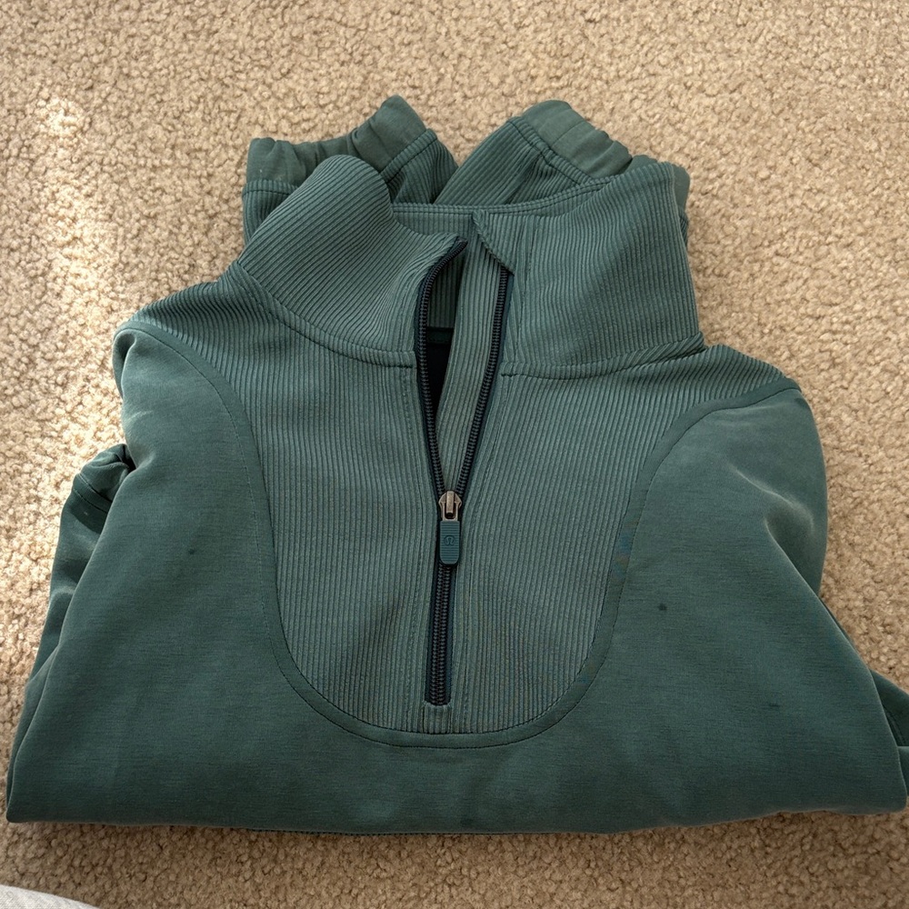 lululemon athletica Teal Bomber Jacket